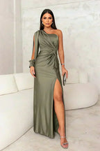 Caroline Evening Dress Green