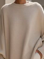 Women's Poncho Sweater Caramel