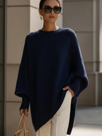 Women's Poncho Sweater Detail 3
