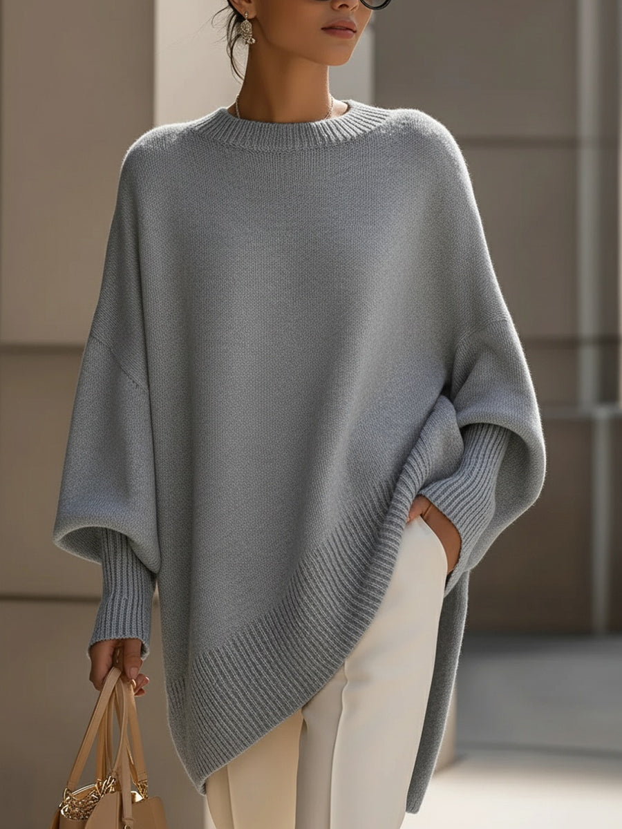 Women's Poncho Sweater Detail 5