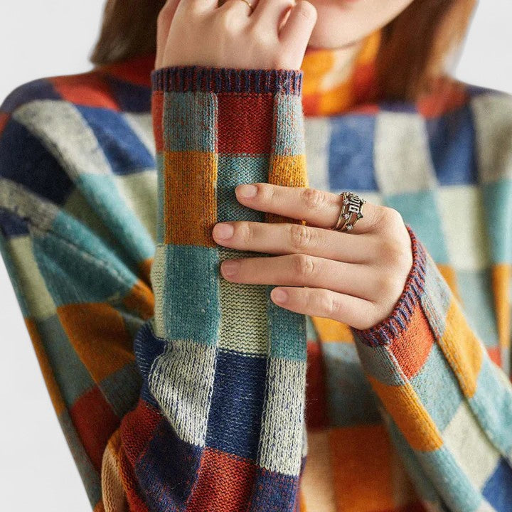 Multicolor Cardigan - Close-up