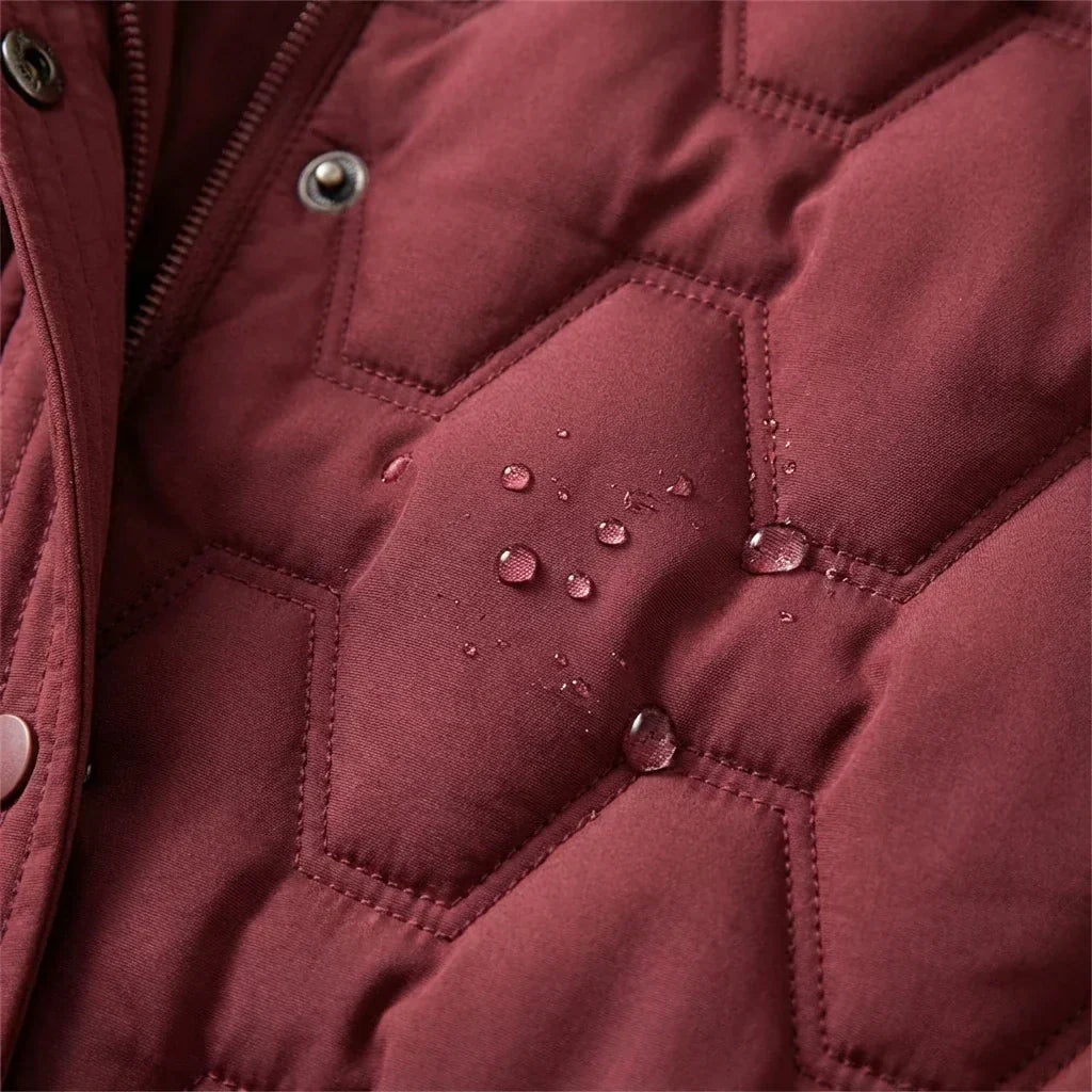Women's Longline Hooded Down-Fill Coat