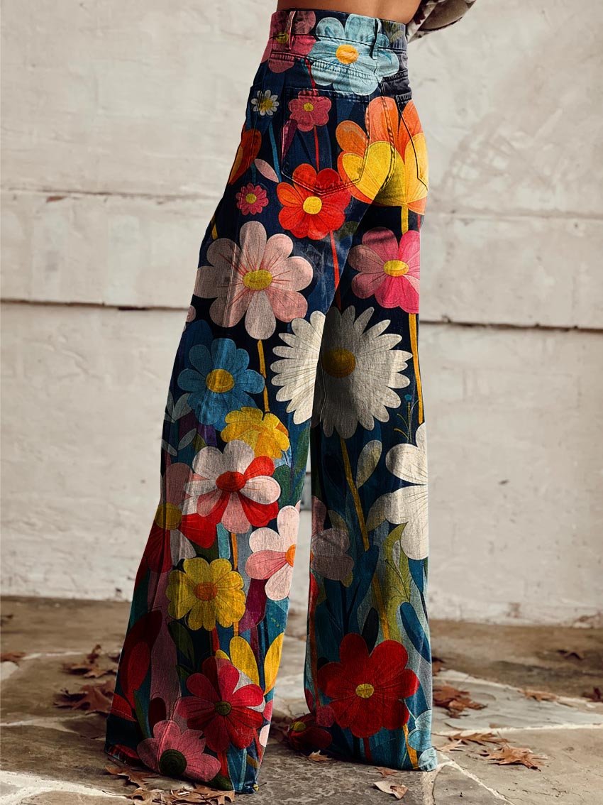 Floral Pants - Detail