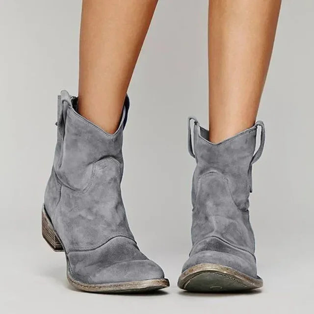 Women's Western Boots Gray