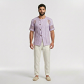 Mens Artisan Mesh Shirt front view
