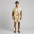 Mens Drape Utility Vest front view
