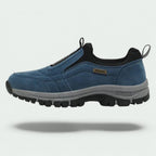 Men's slip-on suede sneakers - side