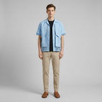 Mens Utility Resort Shirt front view