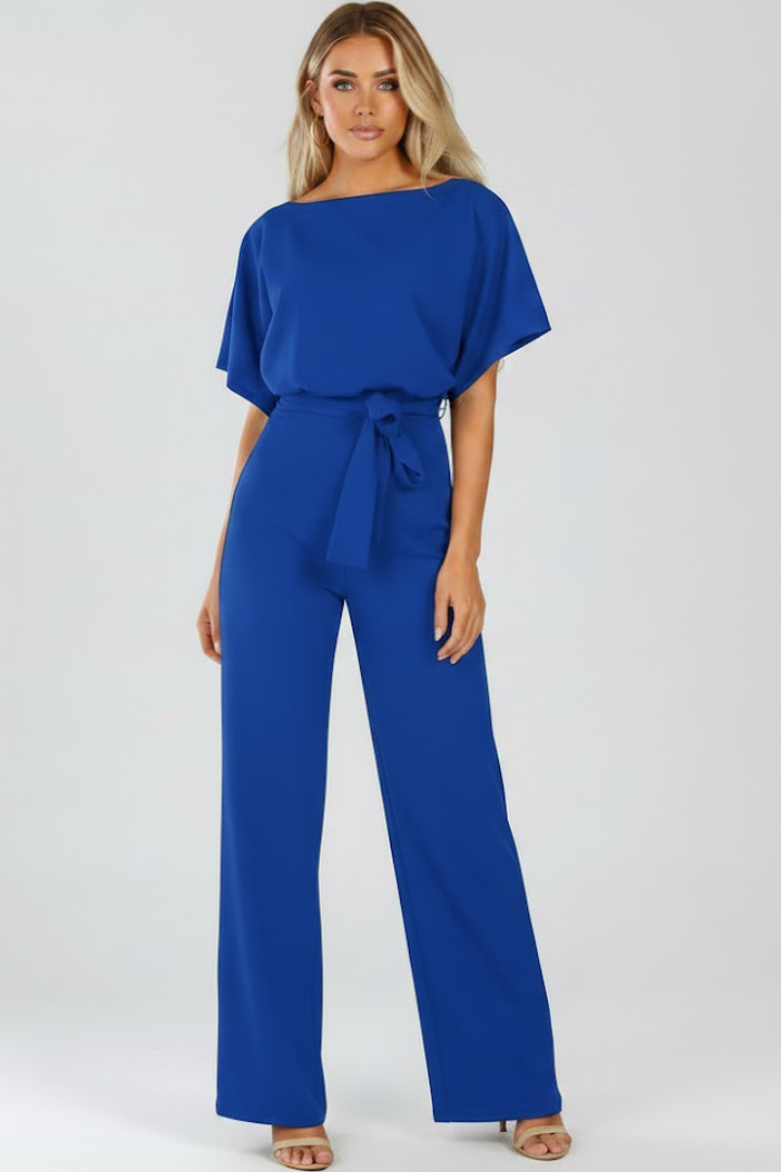 Women's Wide-Leg Jumpsuit orange