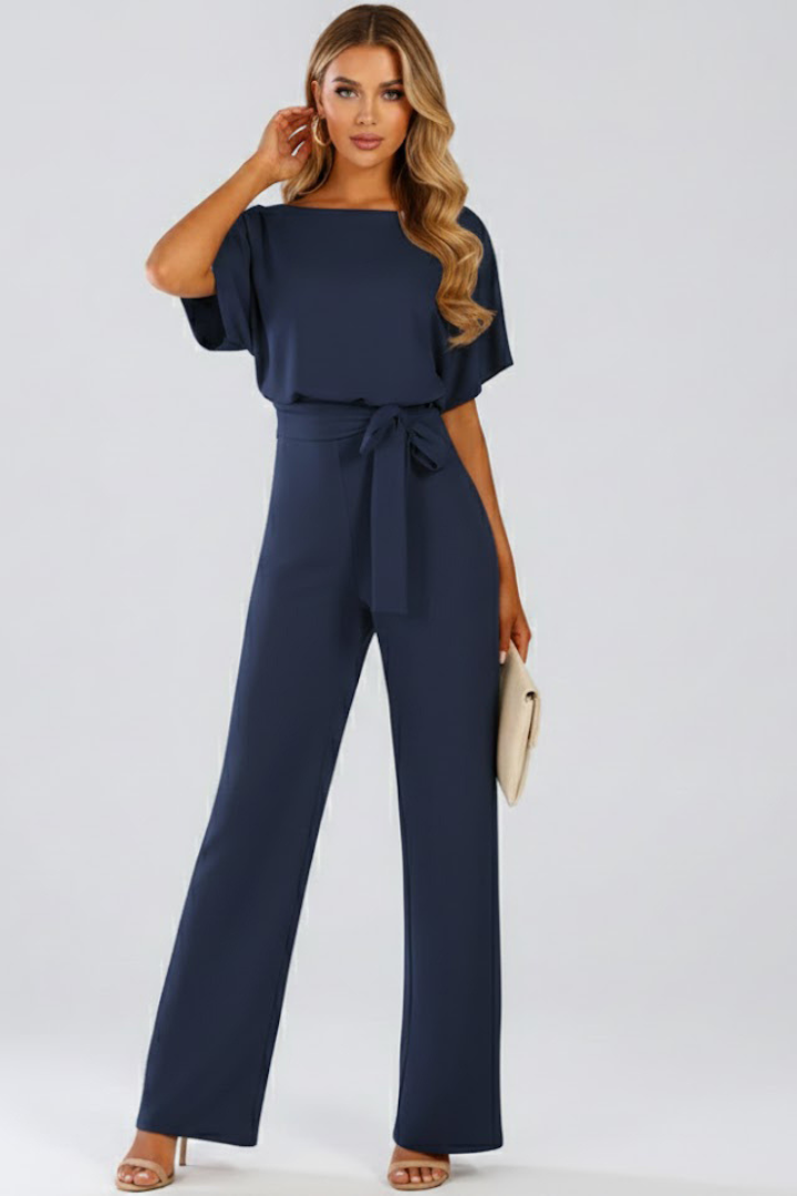 Women's Wide-Leg Jumpsuit pink