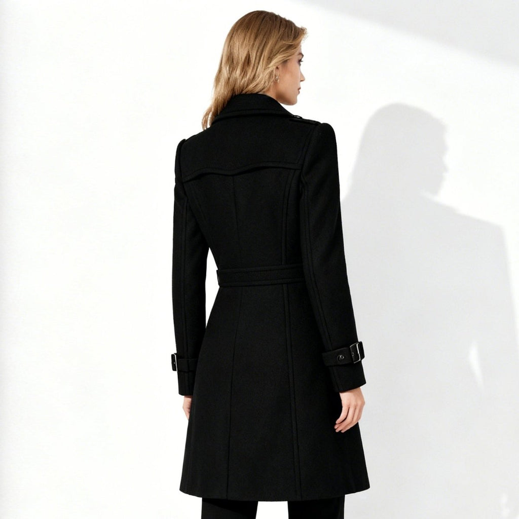 Women's Trench Coat styled
