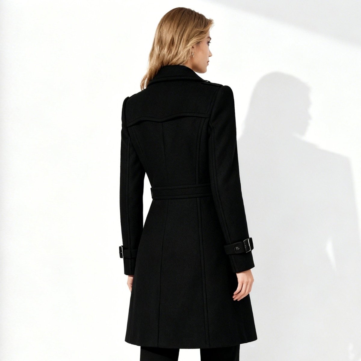 Women's Trench Coat styled