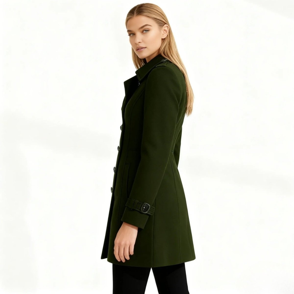 Women's Trench Coat black