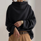 Women's High Neck Top Black