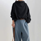 Women's High Neck Top Detail 4