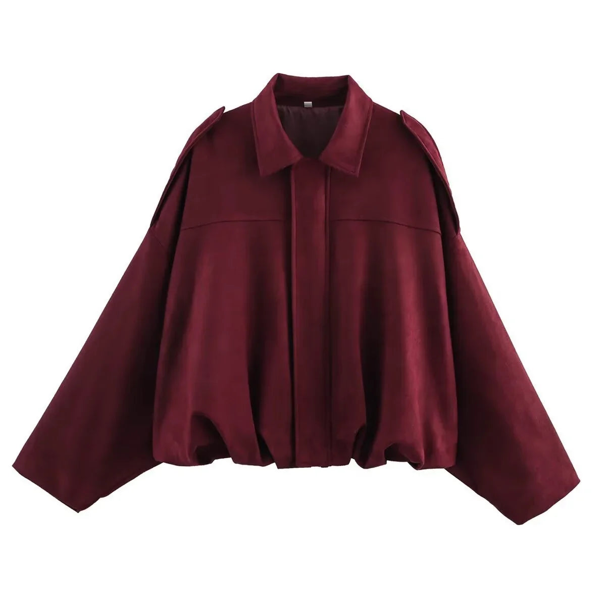 Women's Suede Bomber Jacket