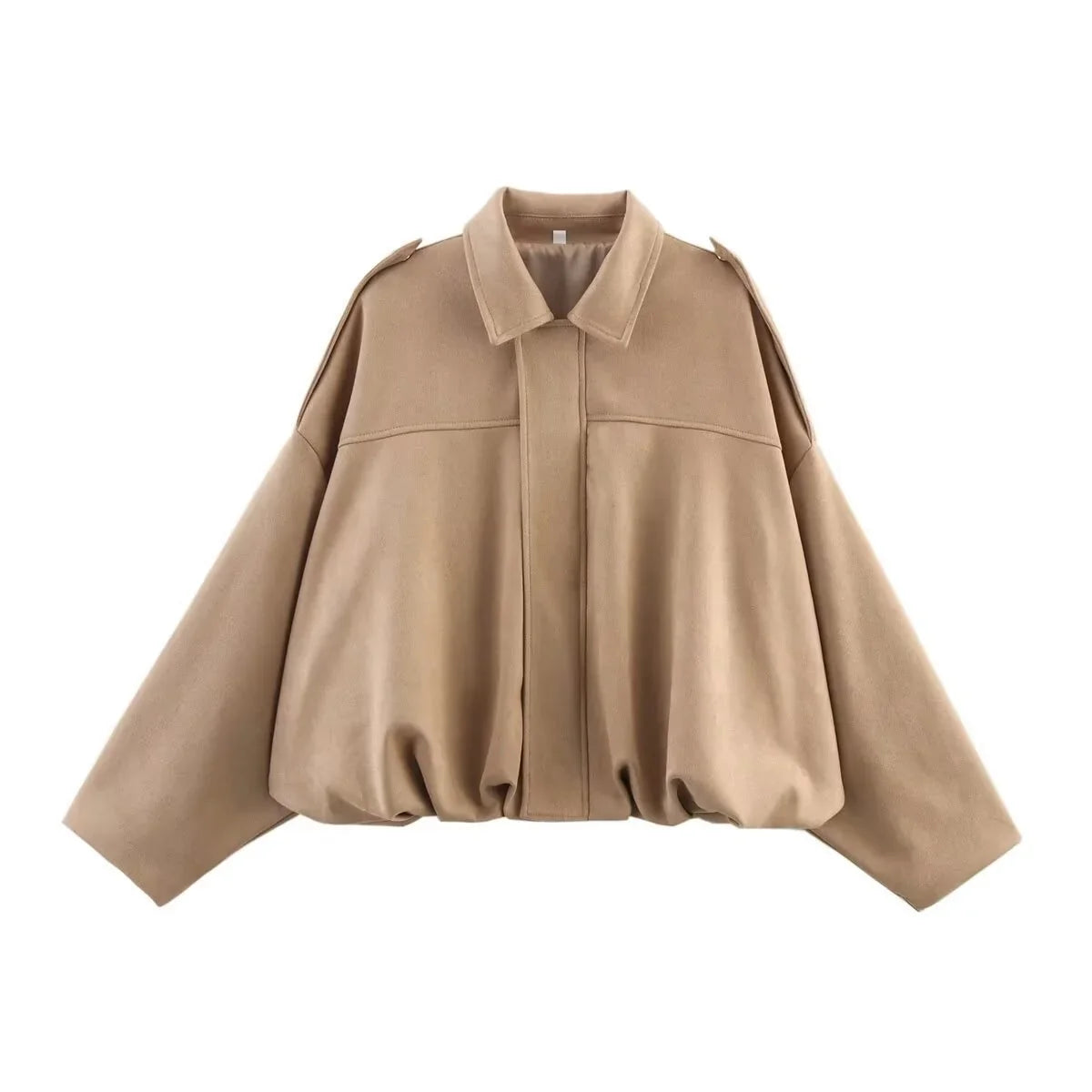 Women's Suede Bomber Jacket