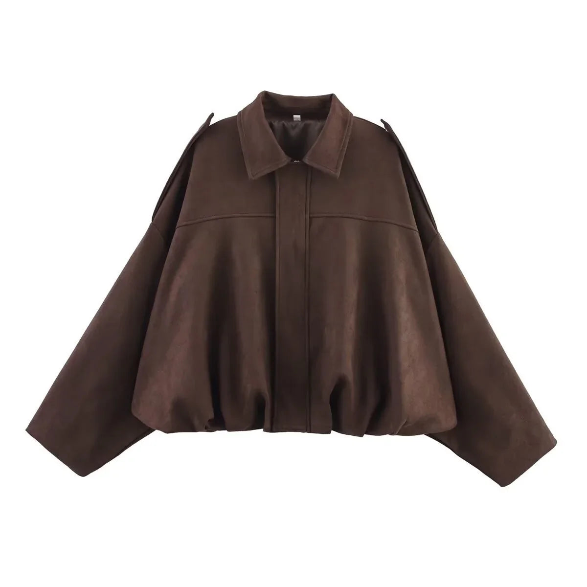 Women's Suede Bomber Jacket
