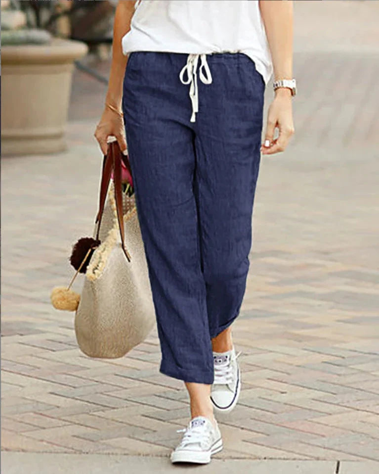Women's Chino Trousers Blue