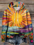 Women's Quilted Sun Hoodie
