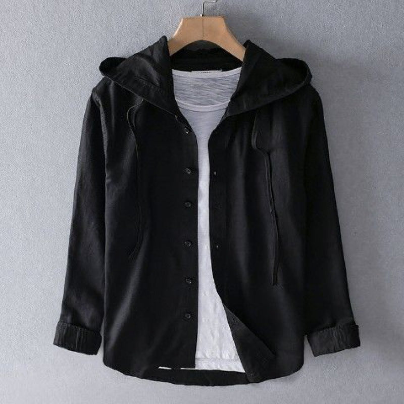 Women's Hooded Shirt White