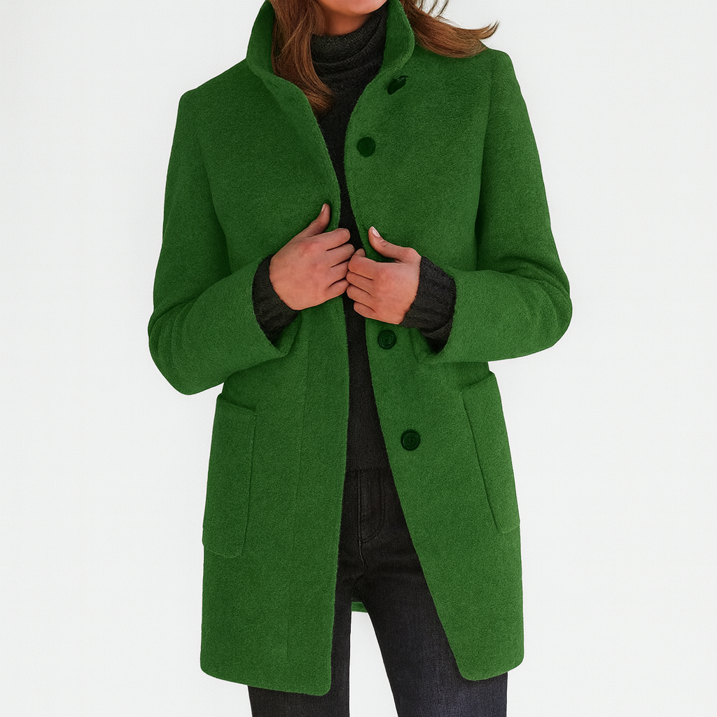 Women's Blend Coat Green