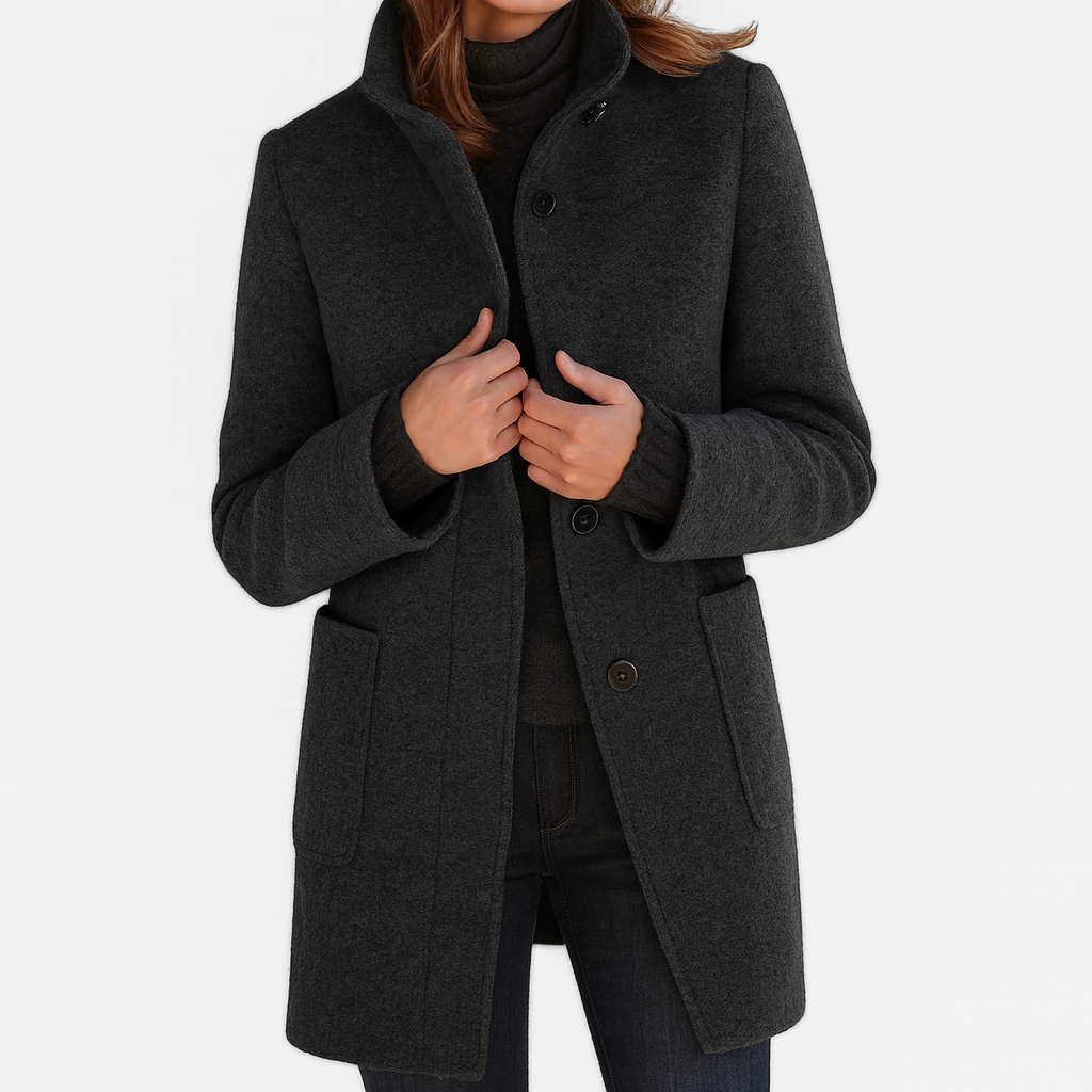 Women's Blend Coat Black