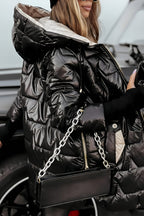 Women's Shell Puffer Detail 3